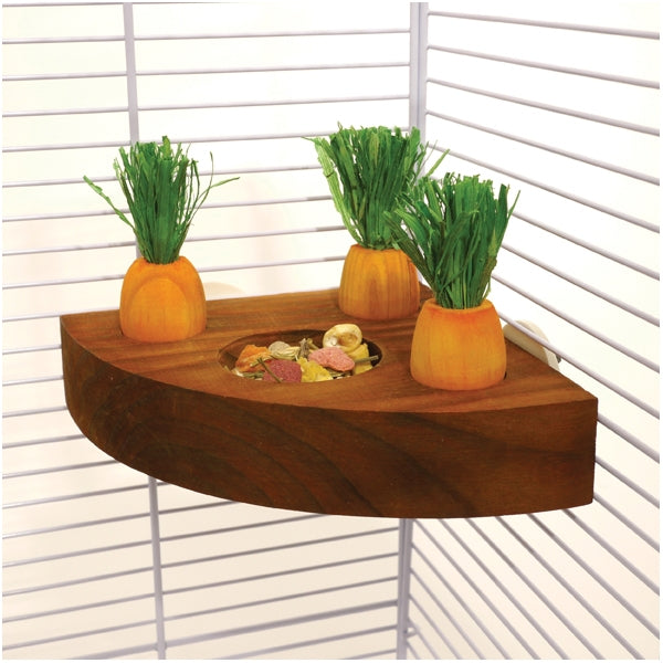 Carrot Toy n Treat Holder - 12cm x 12cm - Mischief Pet Products