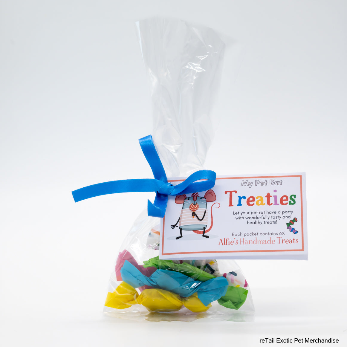 My Pet Rat Treaties - Collection of 6 Wrapped Alfie's Treats - Mischief Pet Products