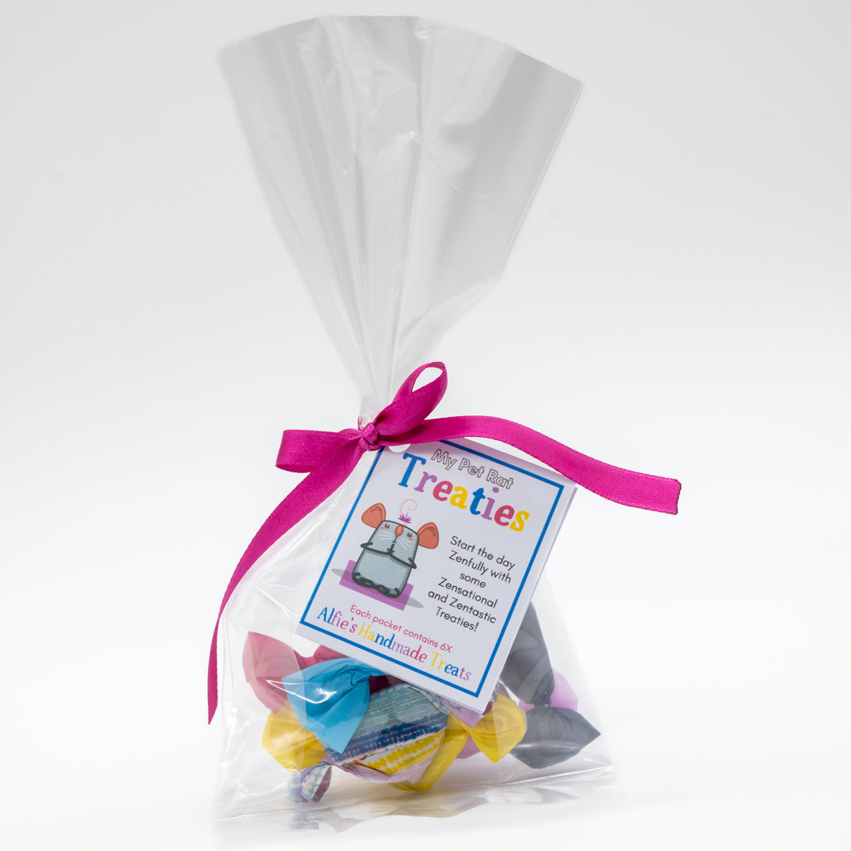 My Pet Rat Treaties - Collection of 6 Wrapped Alfie's Treats - Mischief Pet Products