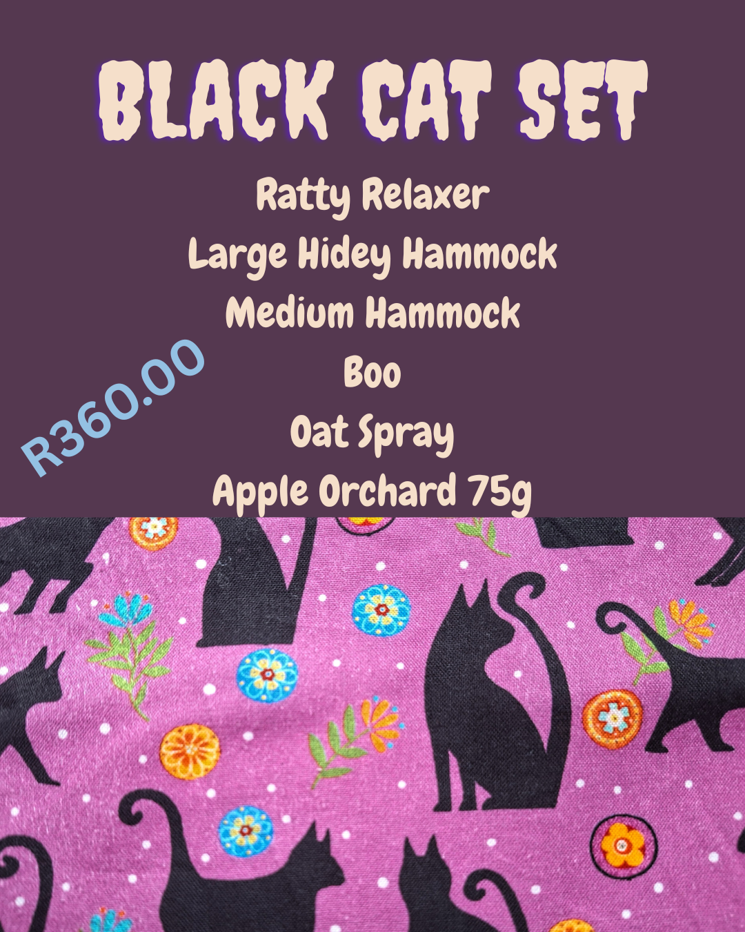 Limited Edition Black Cat Set