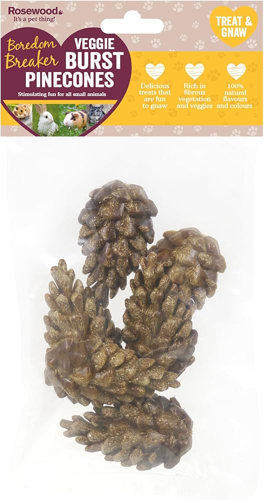 Veggie Burst Pine Cones - Mischief Pet Products