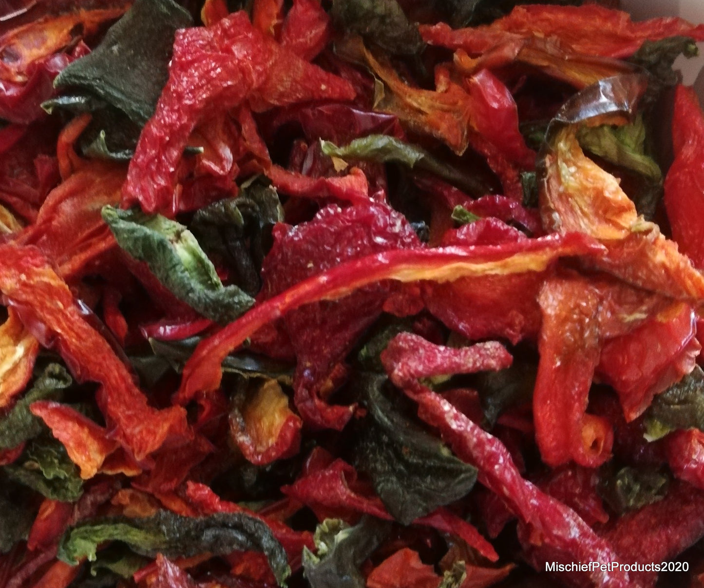 Dried Vegetables / Fruit / Nuts 100g - Mischief Pet Products