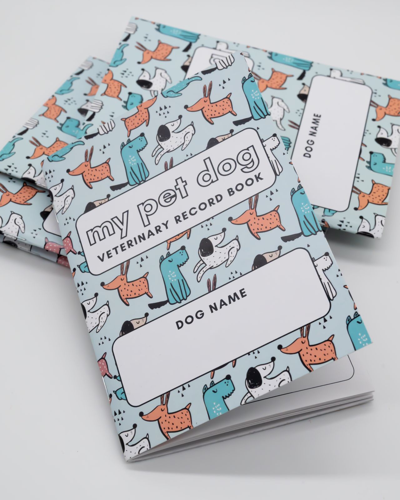 My Pet Dog Veterinary Record Book Mischief Pet Products