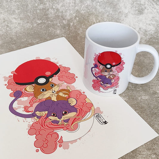 Rattata Mug - 340ml - Mischief Pet Products