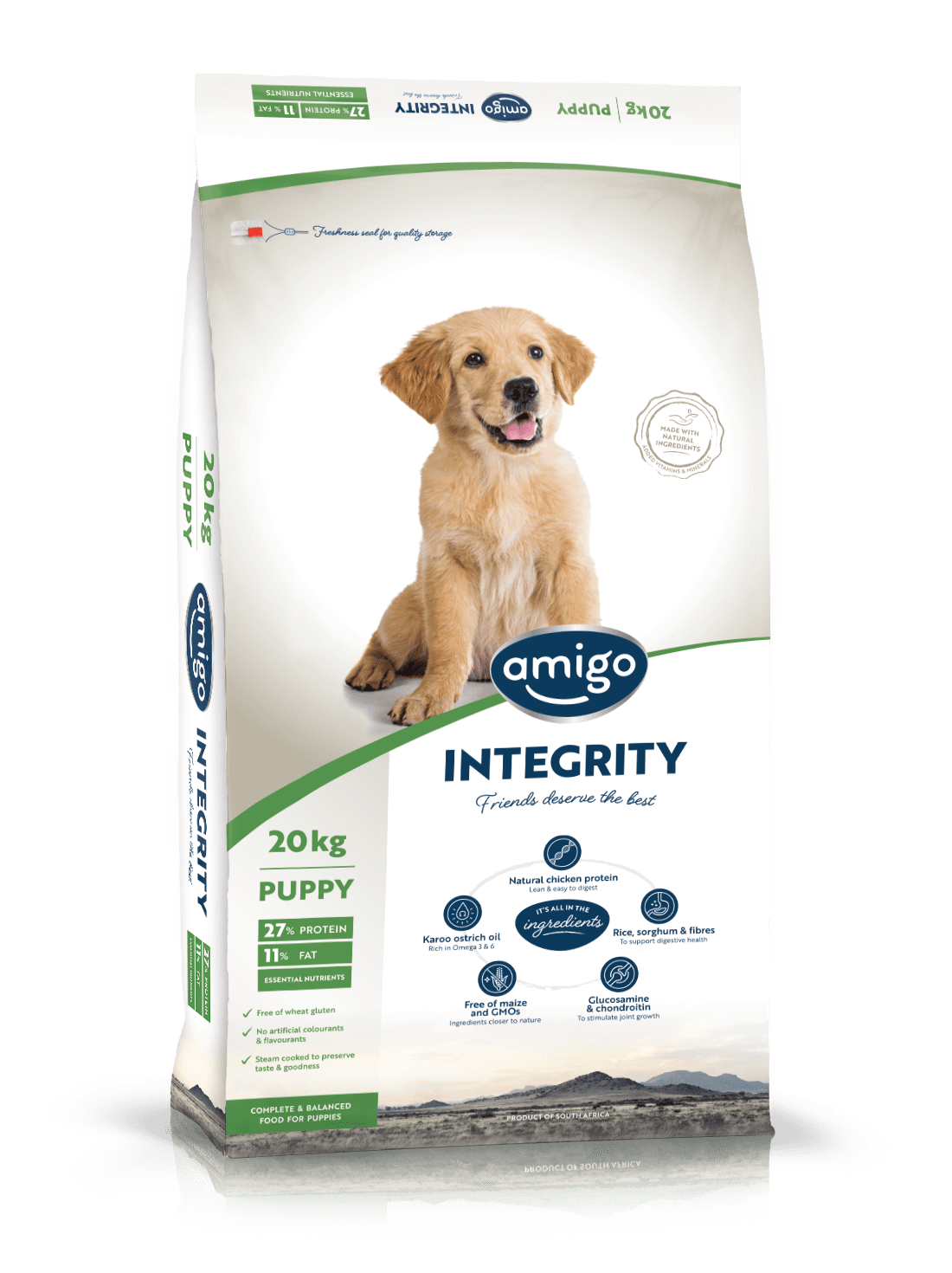 Amigo Integrity Digestive Care Dog Food - Mischief Pet Products