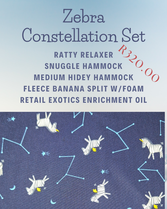 Zebra Constellation Set - Mischief Pet Products