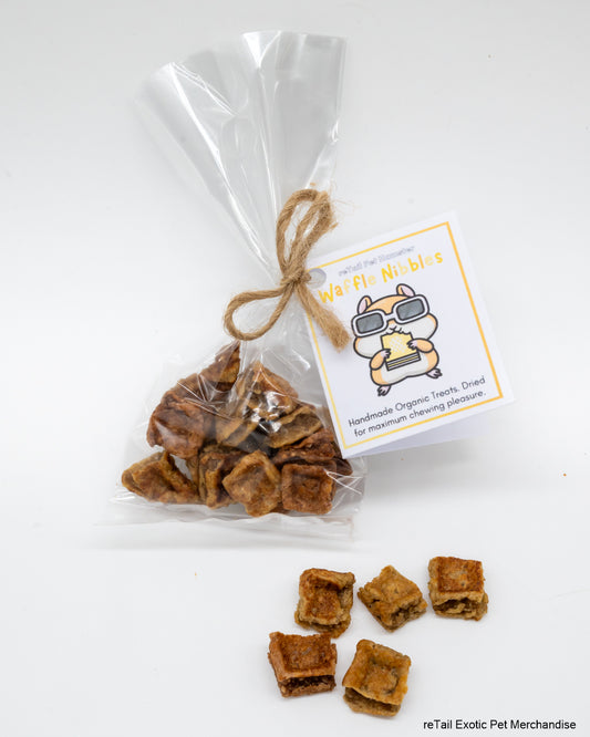 Waffle Nibbles - ReTail Exotics - Mischief Pet Products