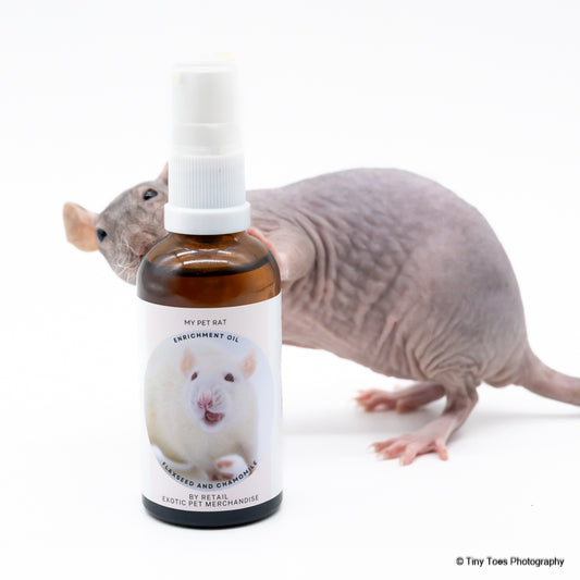 My Pet Rat Enrichment Oil 50ml - Mischief Pet Products