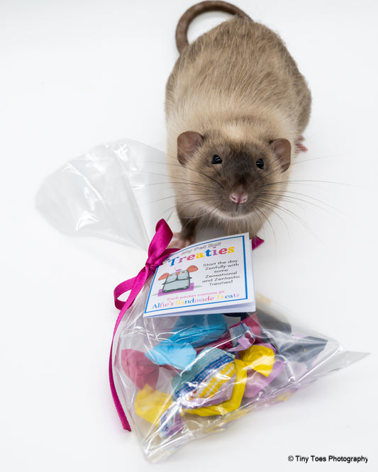 My Pet Rat Treaties - Collection of 6 Wrapped Alfie's Treats - Mischief Pet Products
