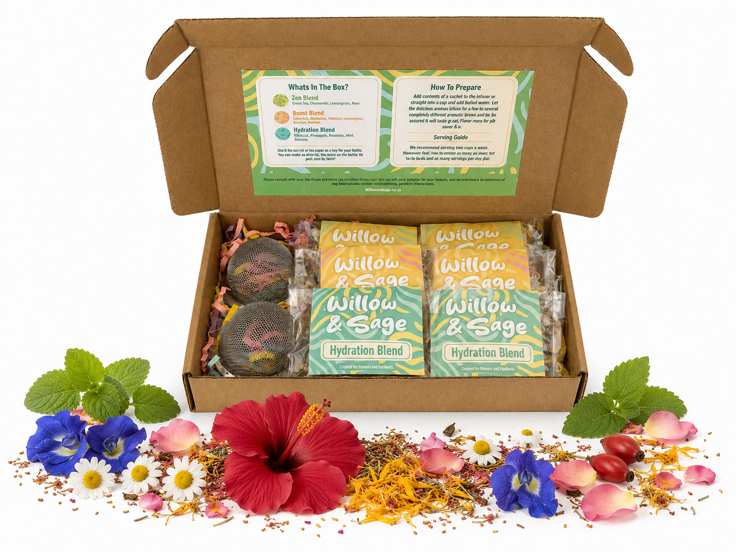 Willow & Sage Tea Gift Set