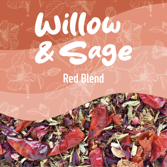 Red Foraging Mix - Willow & Sage