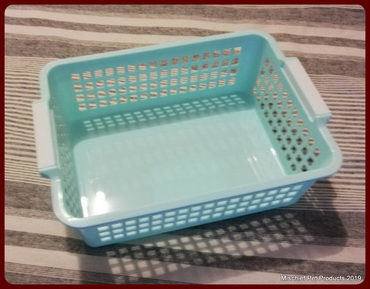 Plastic Basket - 24cm x18cm - Mischief Pet Products