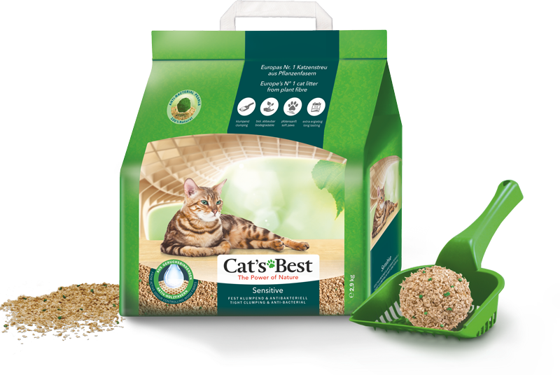 Cat's Best Sensitive Cat Litter - Mischief Pet Products
