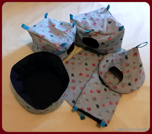 100% Cotton & Denim Set - Mischief Pet Products