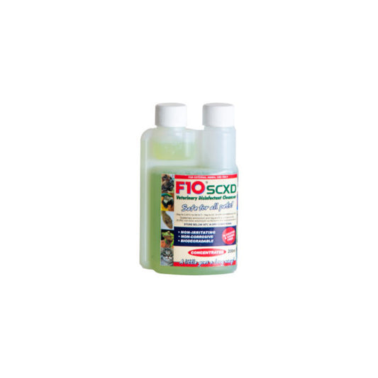 F10SC XD Veterinary Disinfectant Cleanser 200ml - Mischief Pet Products