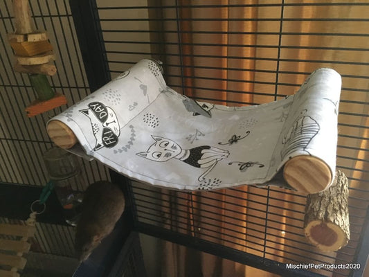 Dowel Hammock Set - Mischief Pet Products