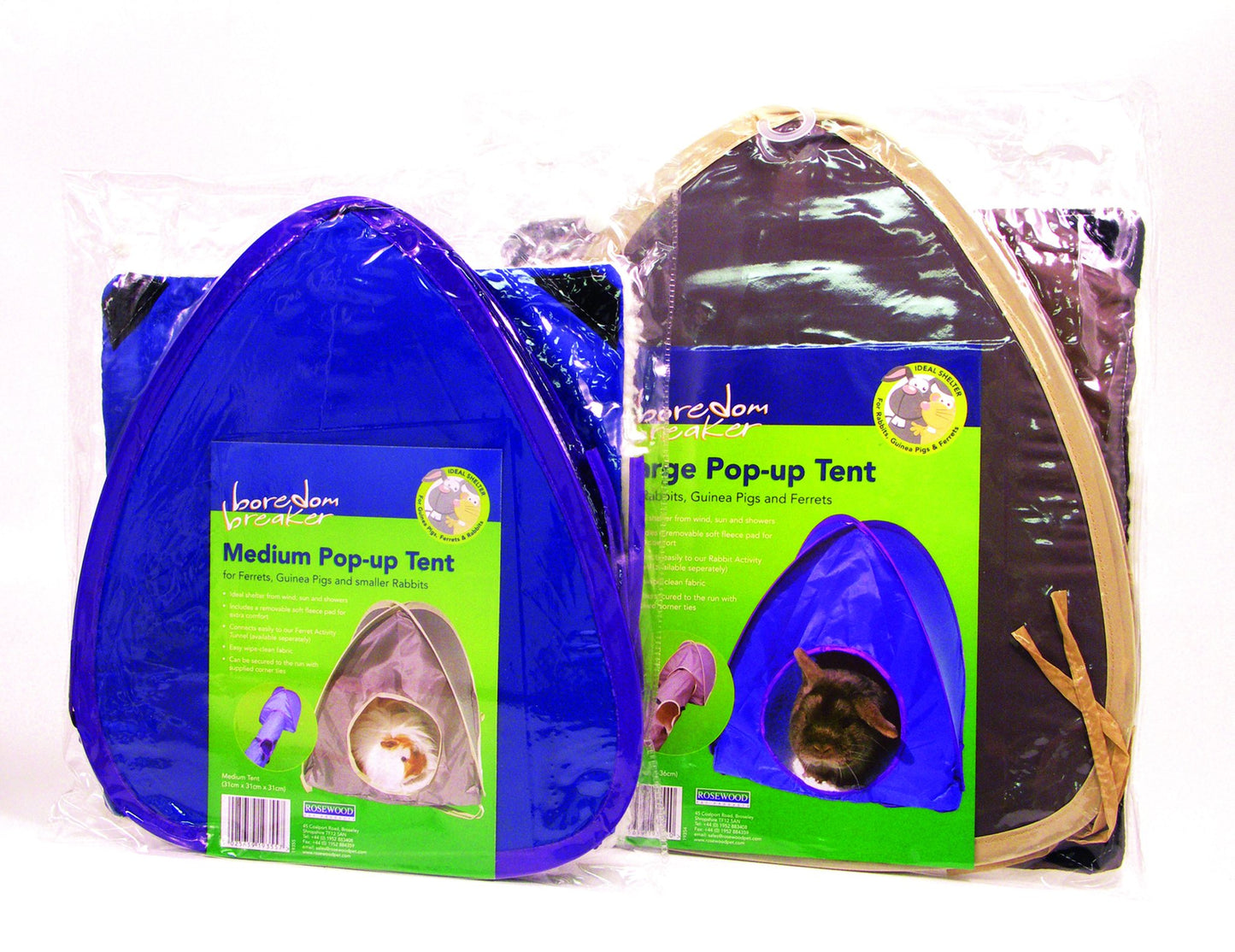 Rosewood Pop Up Tent - Mischief Pet Products