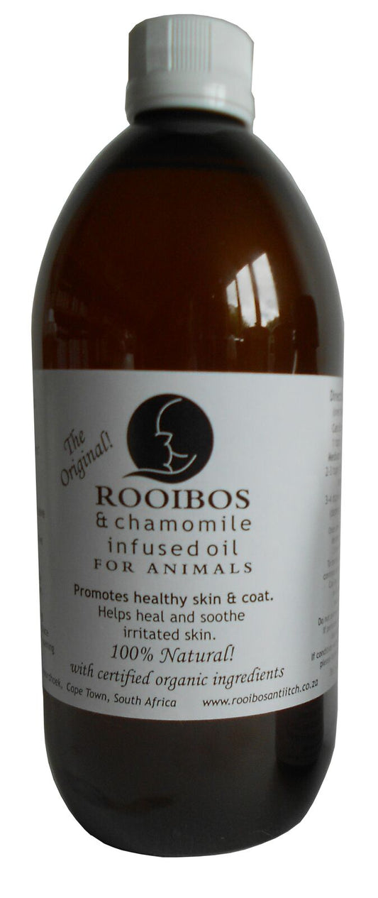 Rooibos & Chamomile Infused Oil - Mischief Pet Products