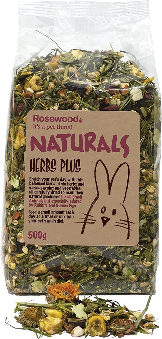 Rosewood Naturals Herb Plus 500g - Mischief Pet Products